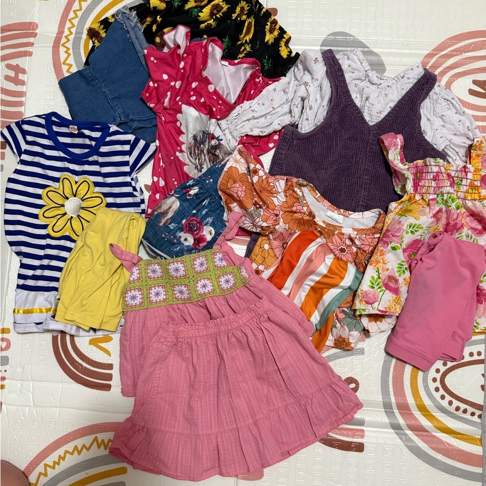 3T Girls Matching Outfits
